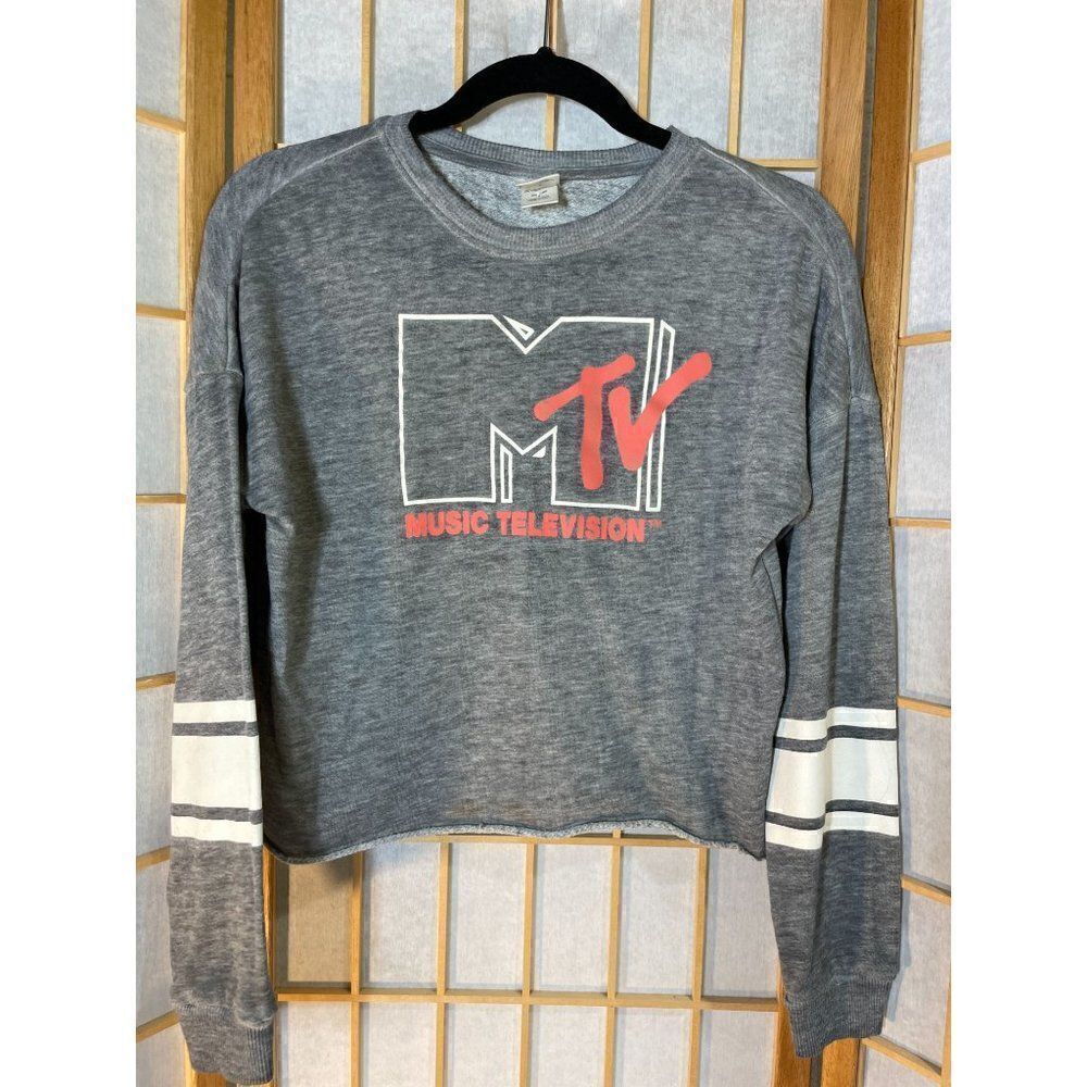 MTV Sm Cutoff Sweatshirt  - Picture 2 of 14